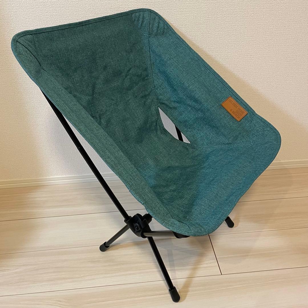 【美品】ラグーンブルー　ヘリノックス　コンフォートチェア　キャンプチェア
