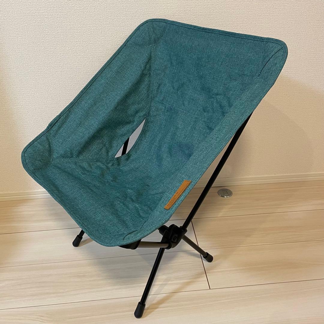 【美品】ラグーンブルー　ヘリノックス　コンフォートチェア　キャンプチェア