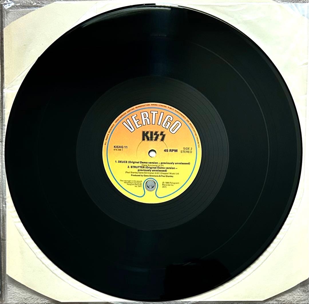 貴重KISSキッス Forever 1990年 12インチLPレコードUK限定盤