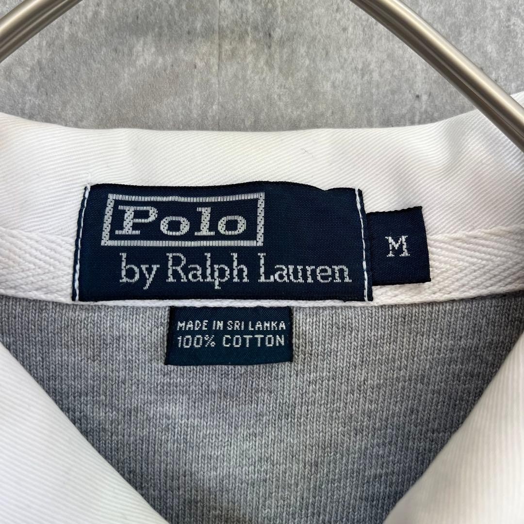 【人気カラー】ポロ ラルフローレン 長袖 ラガーシャツ 古着 メンズ