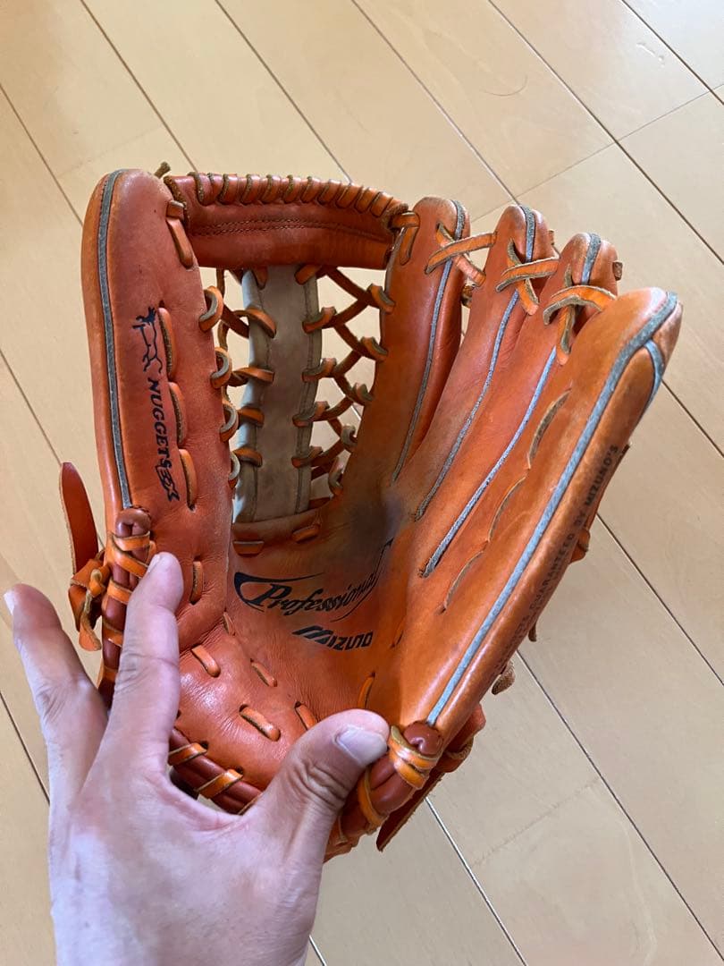 pajefa　野球グローブ　外野用　軟式　高橋由伸モデル　ミズノ　グローブ