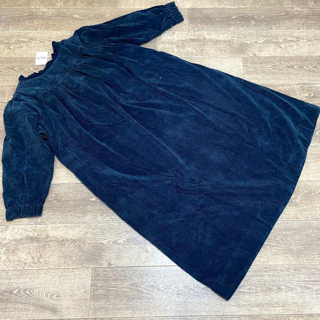 はな【入手困難】未使用タグ付き45Rグーグードレス　70850253　藍染