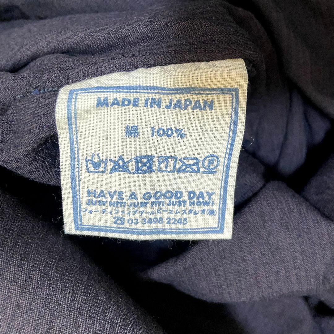 はな【入手困難】未使用タグ付き45Rグーグードレス　70850253　藍染