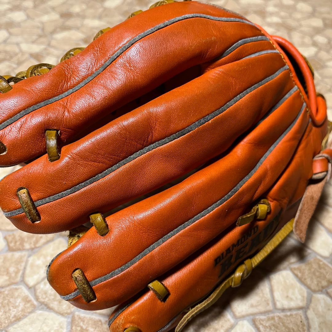 ナイキ 軟式 野球 グローブ 大人用 内野 革の破れ紐の切れ無し 123