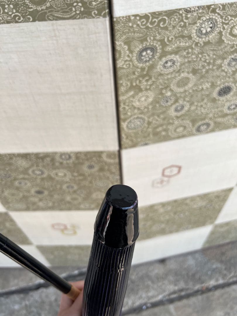 紫蛇の目傘　番傘　和傘　傘　二段継　舞踊　大衆演劇　着物　撮影