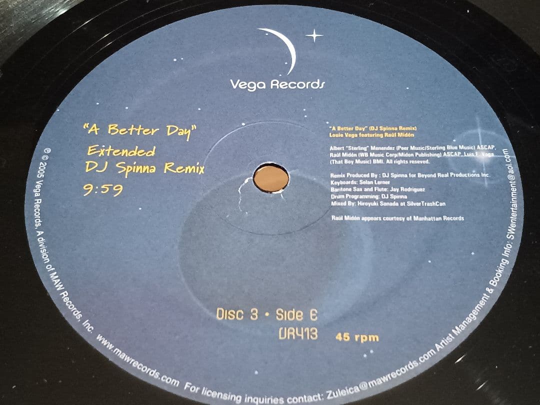 Elements of Life Extensions ルイ ヴェガ 4LP