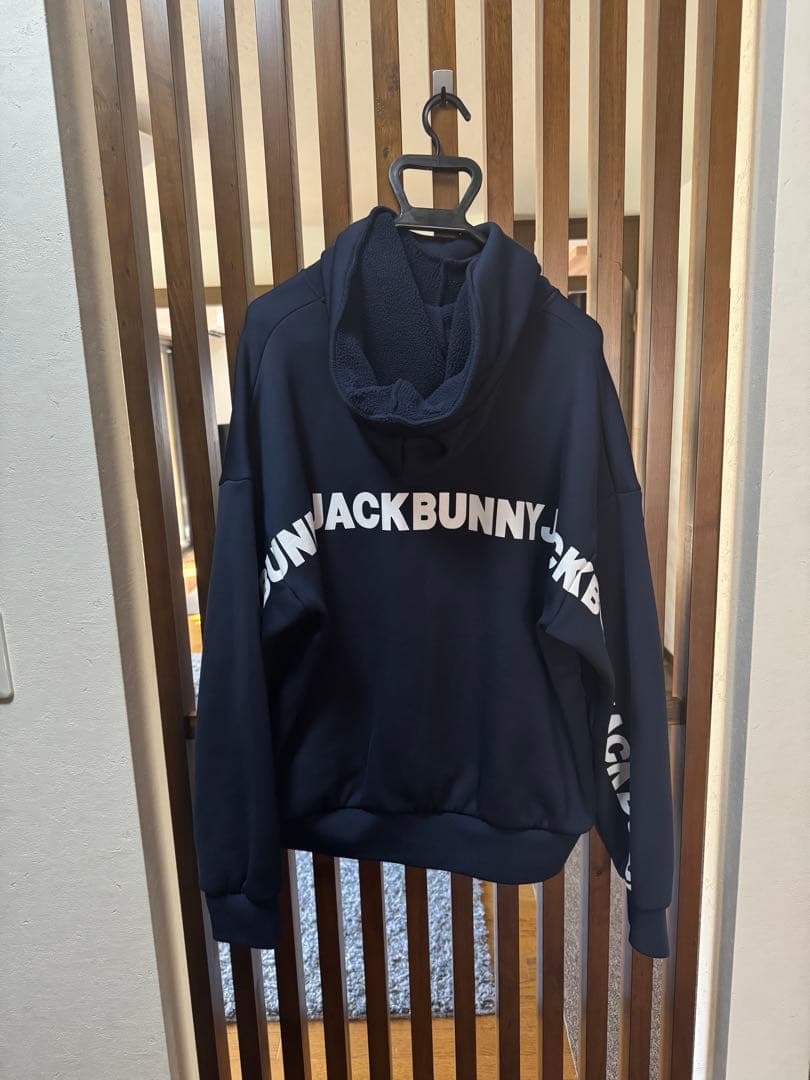 JACKBUNNY ジャックバニー　パーカー　ネイビー　サイズ4