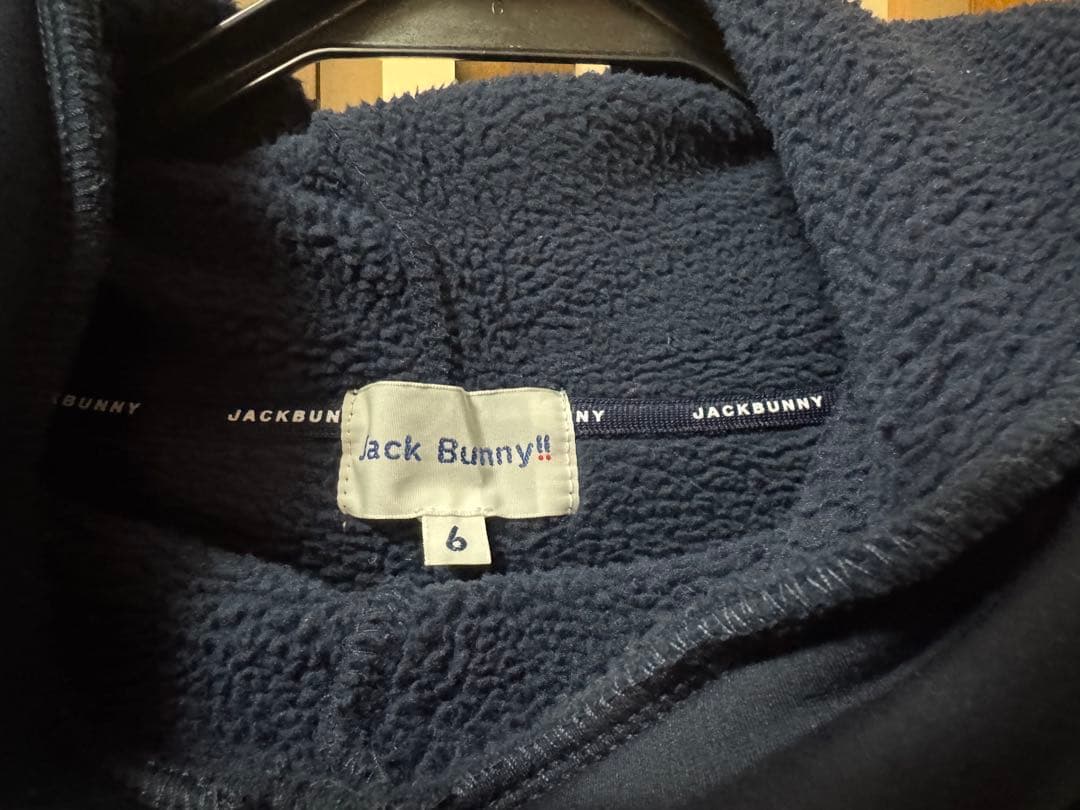 JACKBUNNY ジャックバニー　パーカー　ネイビー　サイズ4
