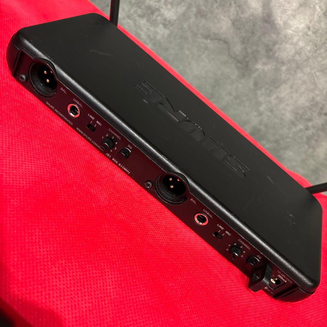 SHURE SVX88 SVX2 PG58×2ワイヤレスマイク