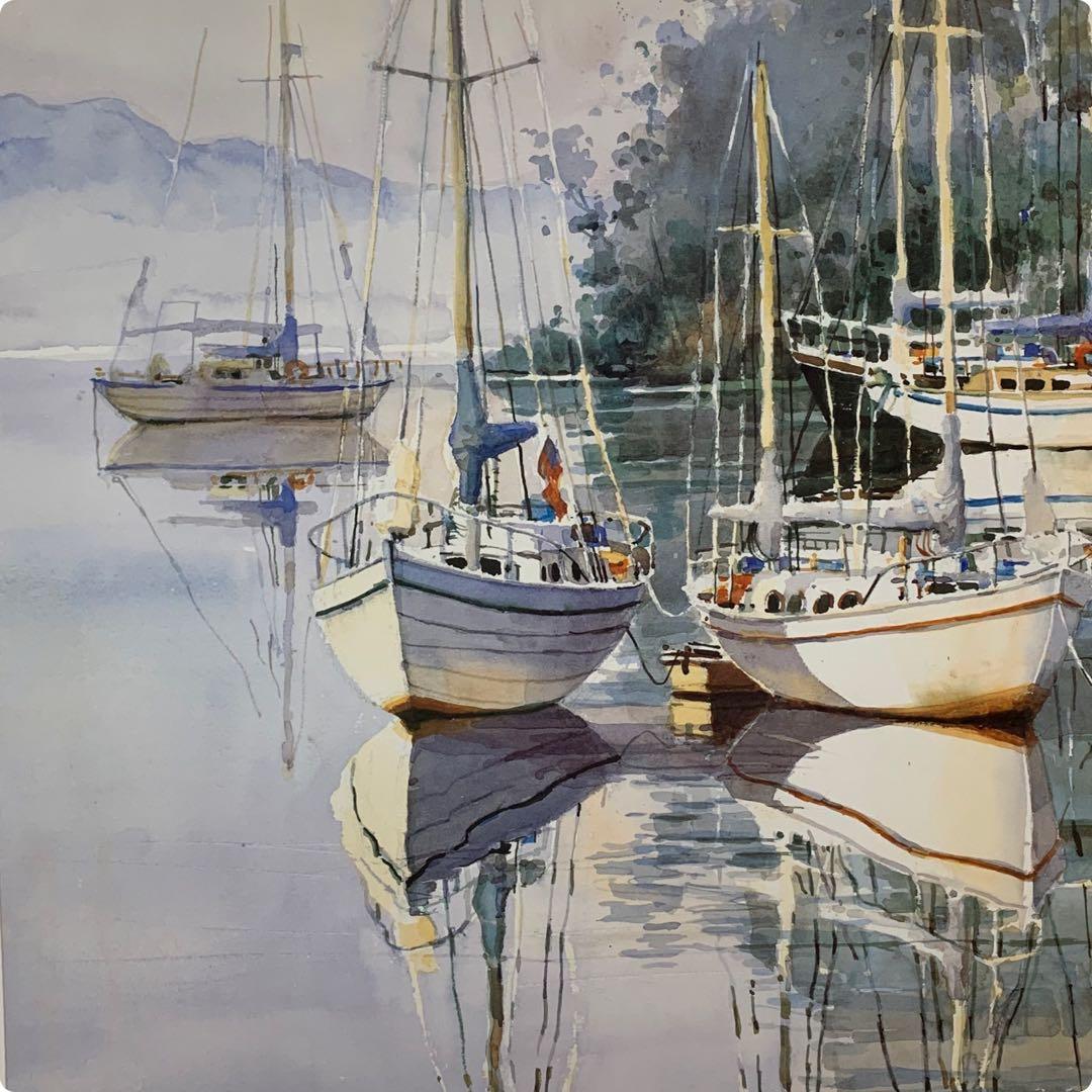 アートポスター　マリリン・シマンドル『カーム・ウォーターズ』