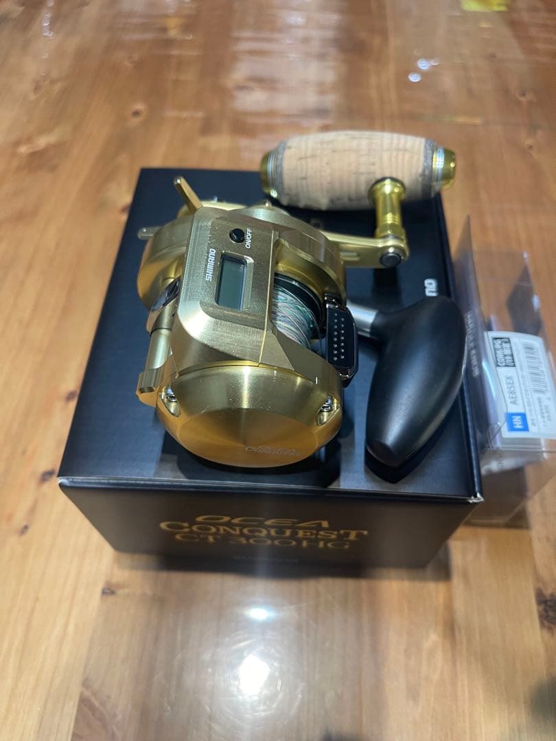 SHIMANO CONQUEST CT 300 ベイトリール ゴールド