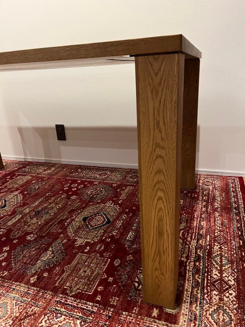 CRASH GATE 美品ダイニングテーブルW1500 オーク　クラッシュゲート