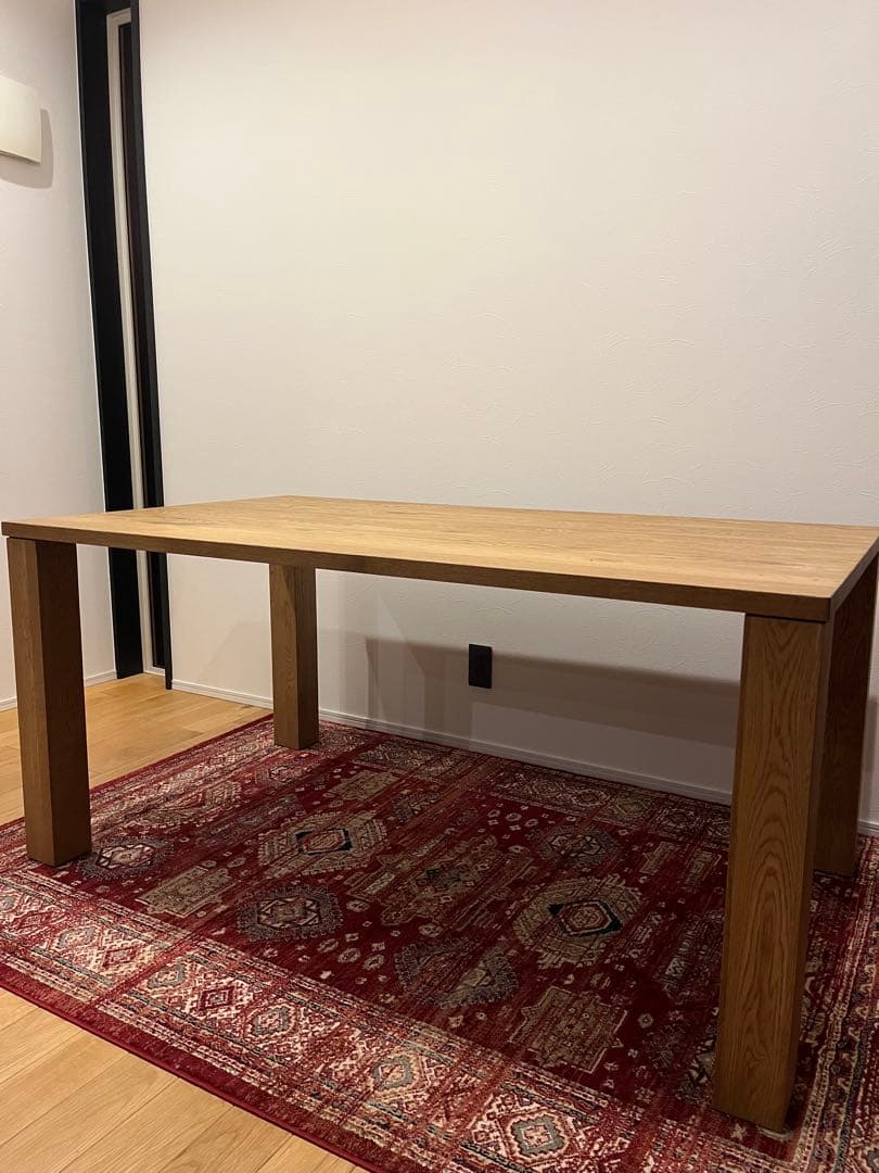 CRASH GATE 美品ダイニングテーブルW1500 オーク　クラッシュゲート