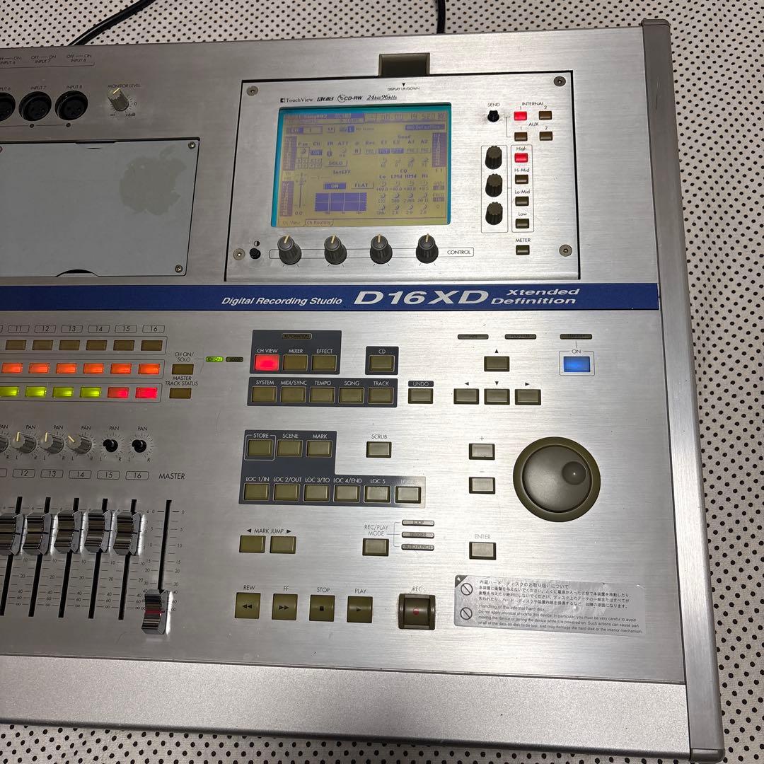 KORG デジタルマルチトラックレコーダー　MTR D16XD