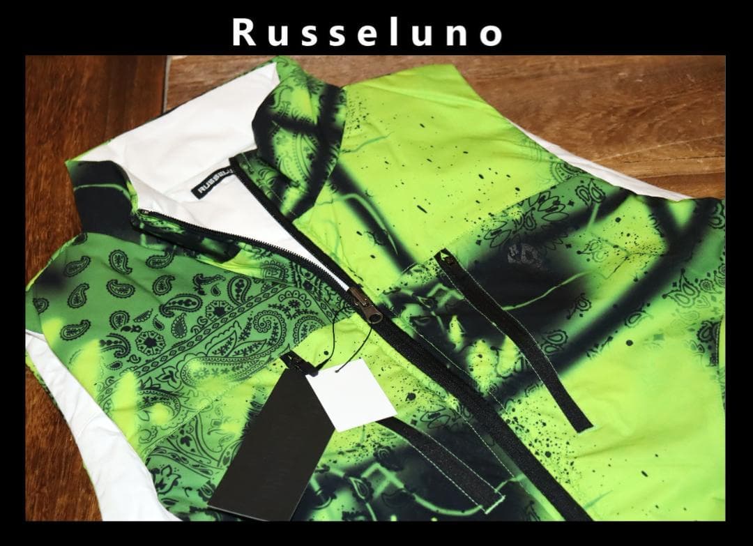 新品 Russeluno GOLF リバーシブル 中綿ベスト (5/L)　Ⓗ