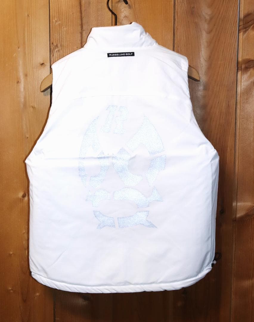 新品 Russeluno GOLF リバーシブル 中綿ベスト (5/L)　Ⓗ