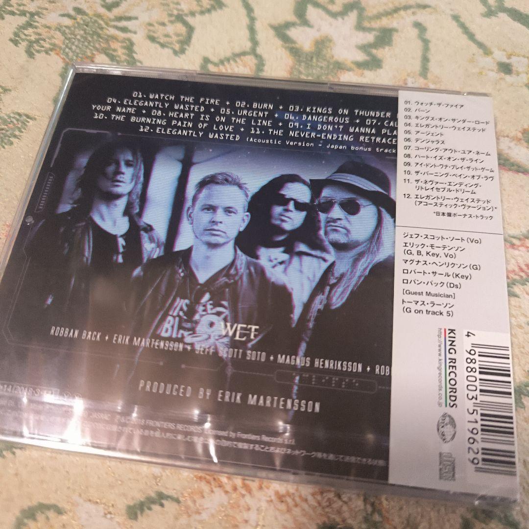 W.E.T/EARTHRAGE ジェフ・スコット・ソート 廃盤！！