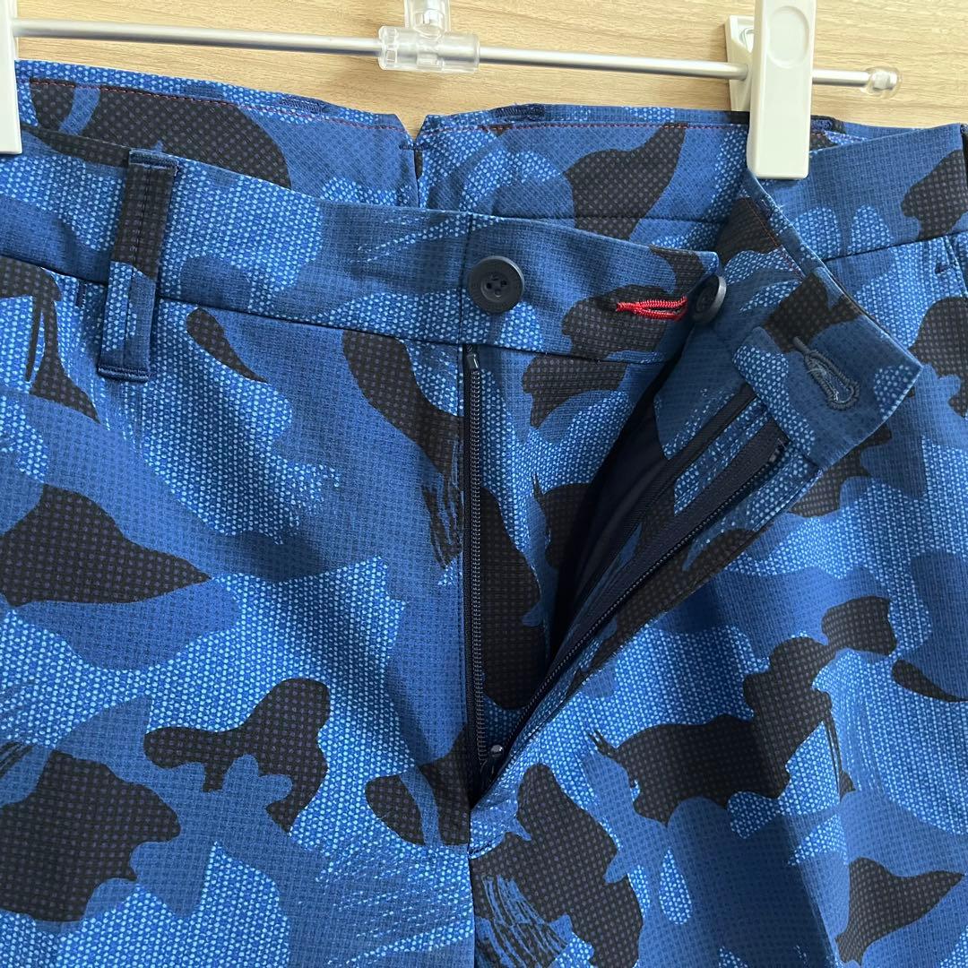 新品★50,600円 BRIEFING 上下２枚ポロシャツ＆ハーフパンツ黒青 S