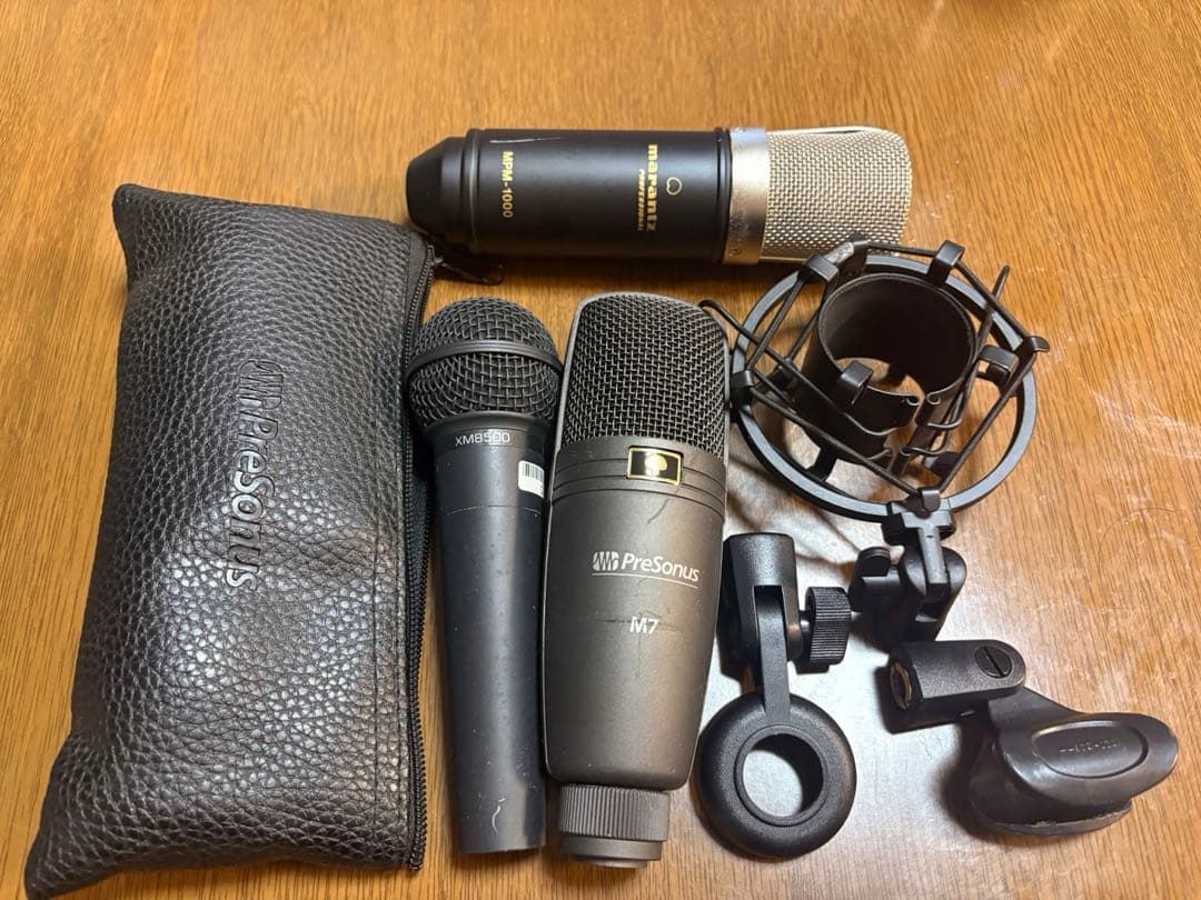 MPM-1000 PreSonus M7 ベリンガーxm8500マイクセット