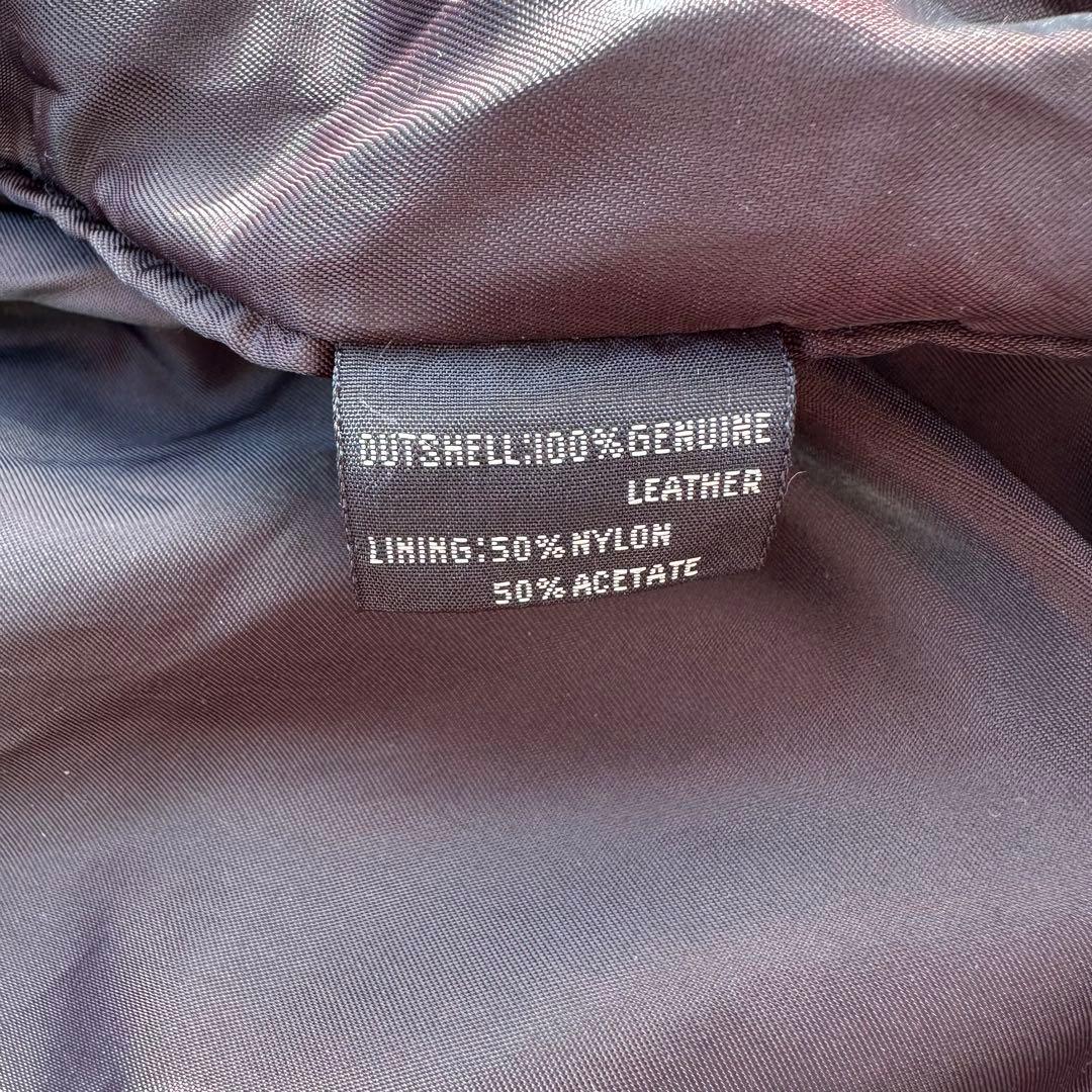 【美品】 Valentino uomo レザーブルゾン old 黒 最終値下げ