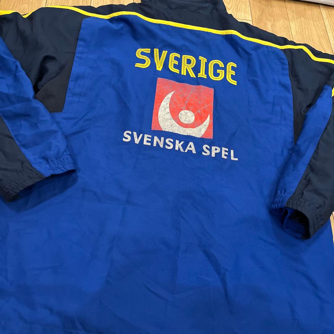 00s umbro 2004年スウェーデン代表ナイロンジャケット　L