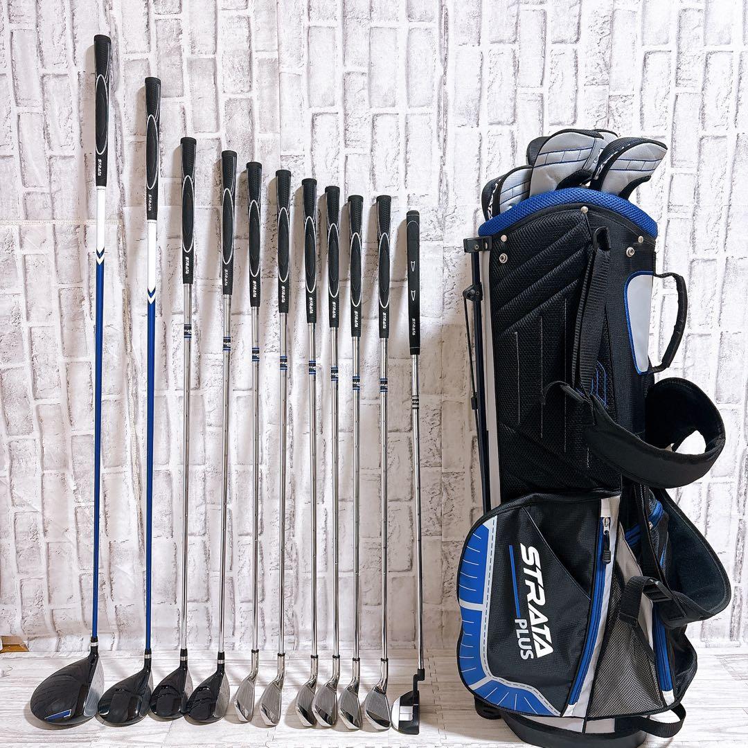 キャロウェイ STRATA PLUS メンズ ゴルフクラブセット 11本