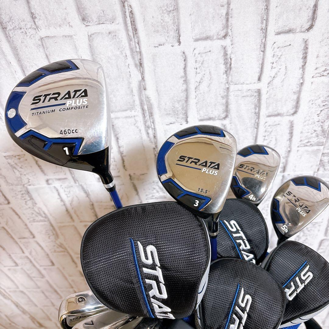 キャロウェイ STRATA PLUS メンズ ゴルフクラブセット 11本