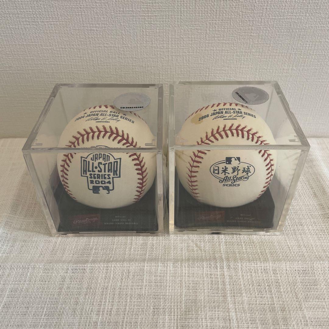 2006年&2004年日本オールスターシリーズ公式球2個セット未開封