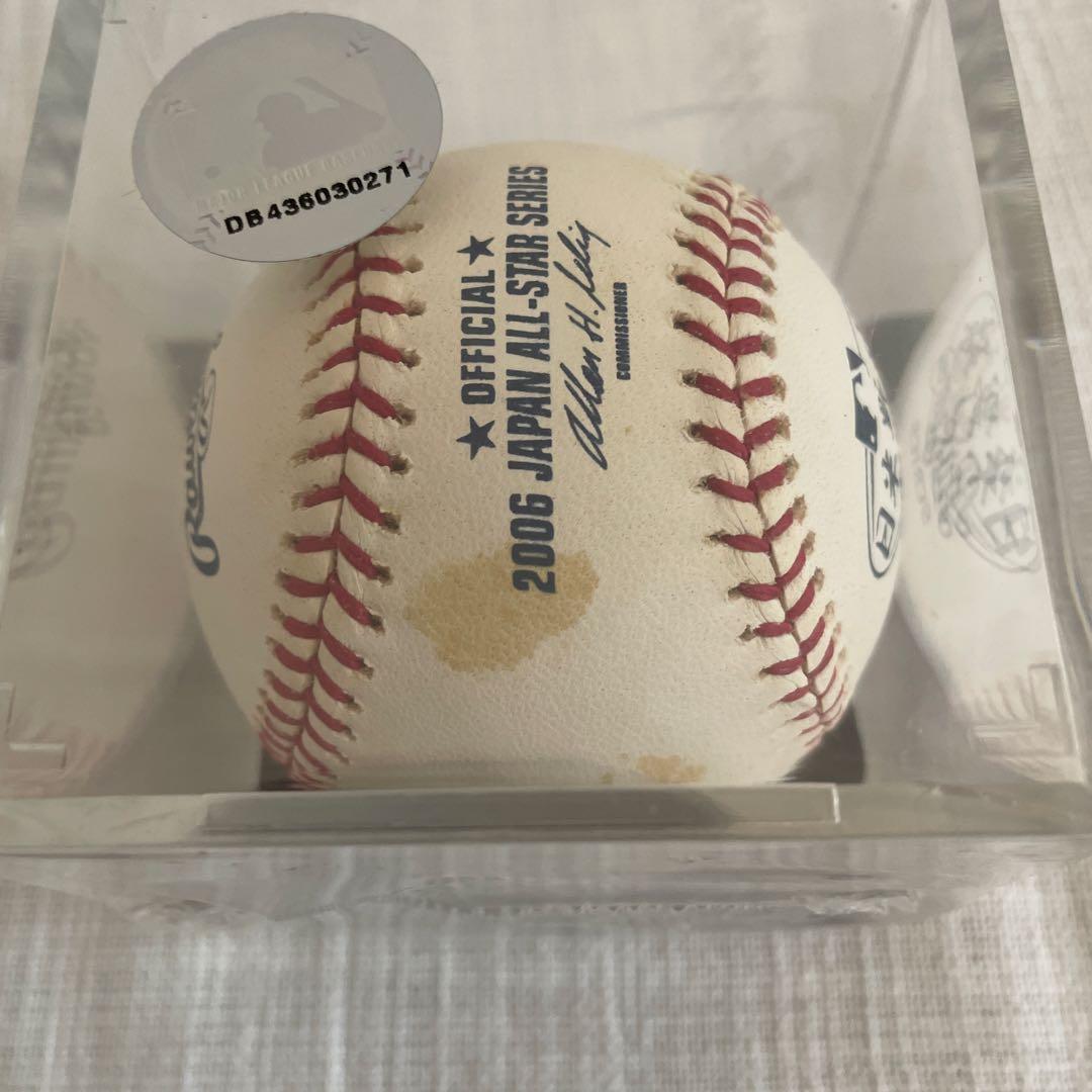 2006年&2004年日本オールスターシリーズ公式球2個セット未開封