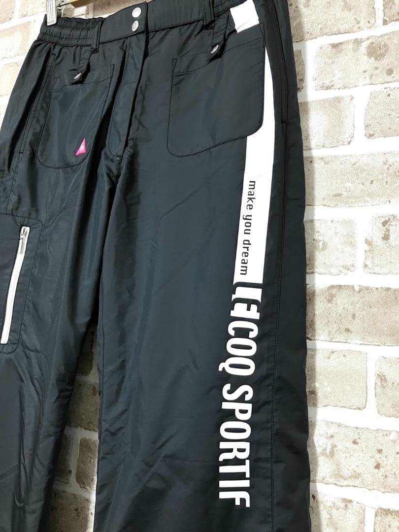 【早い者勝ち✨】ルコックゴルフ レディース セットアップ 上下 M ブラック系