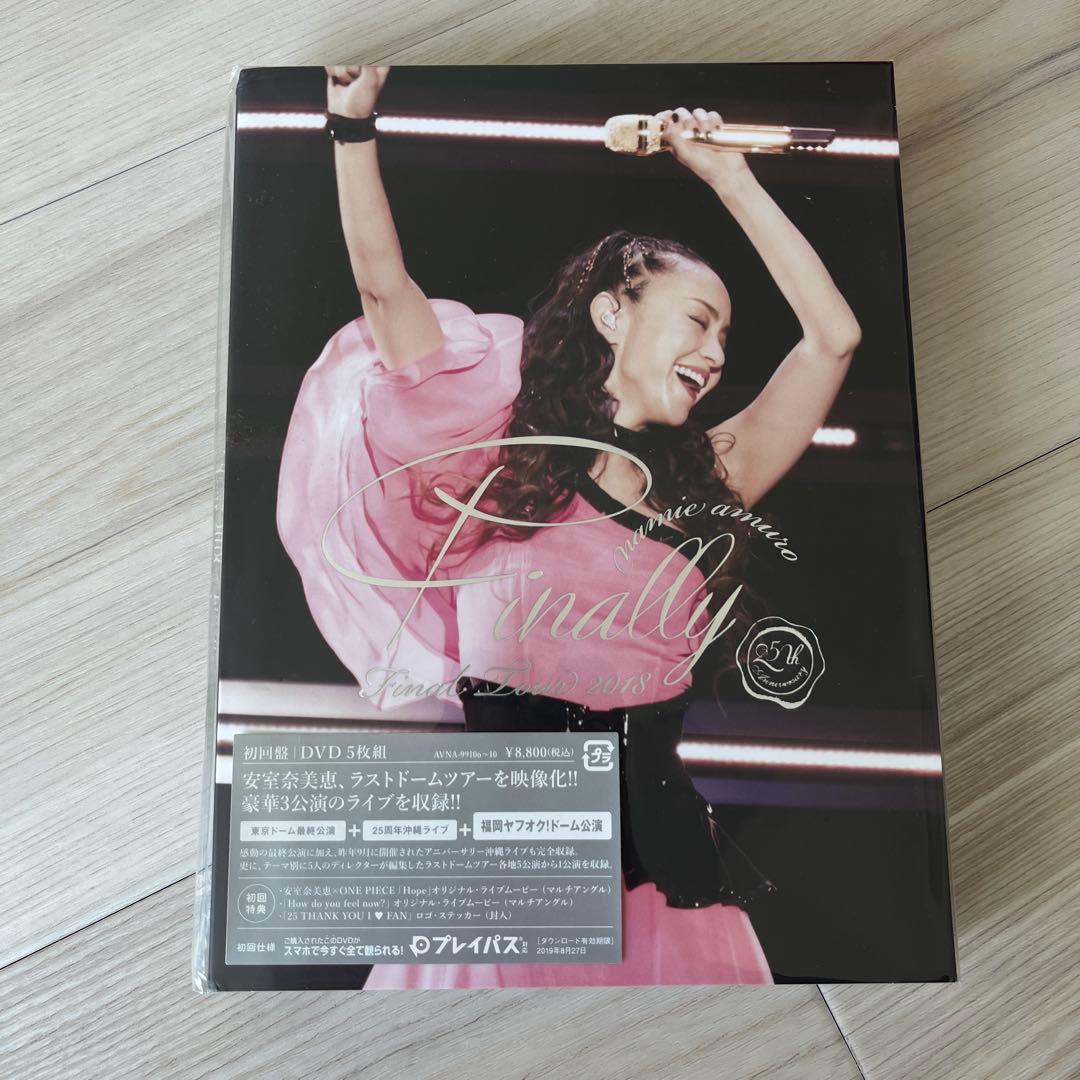 たか　安室奈美恵 初回限定盤 Finally 5公演 DVD 5枚セット