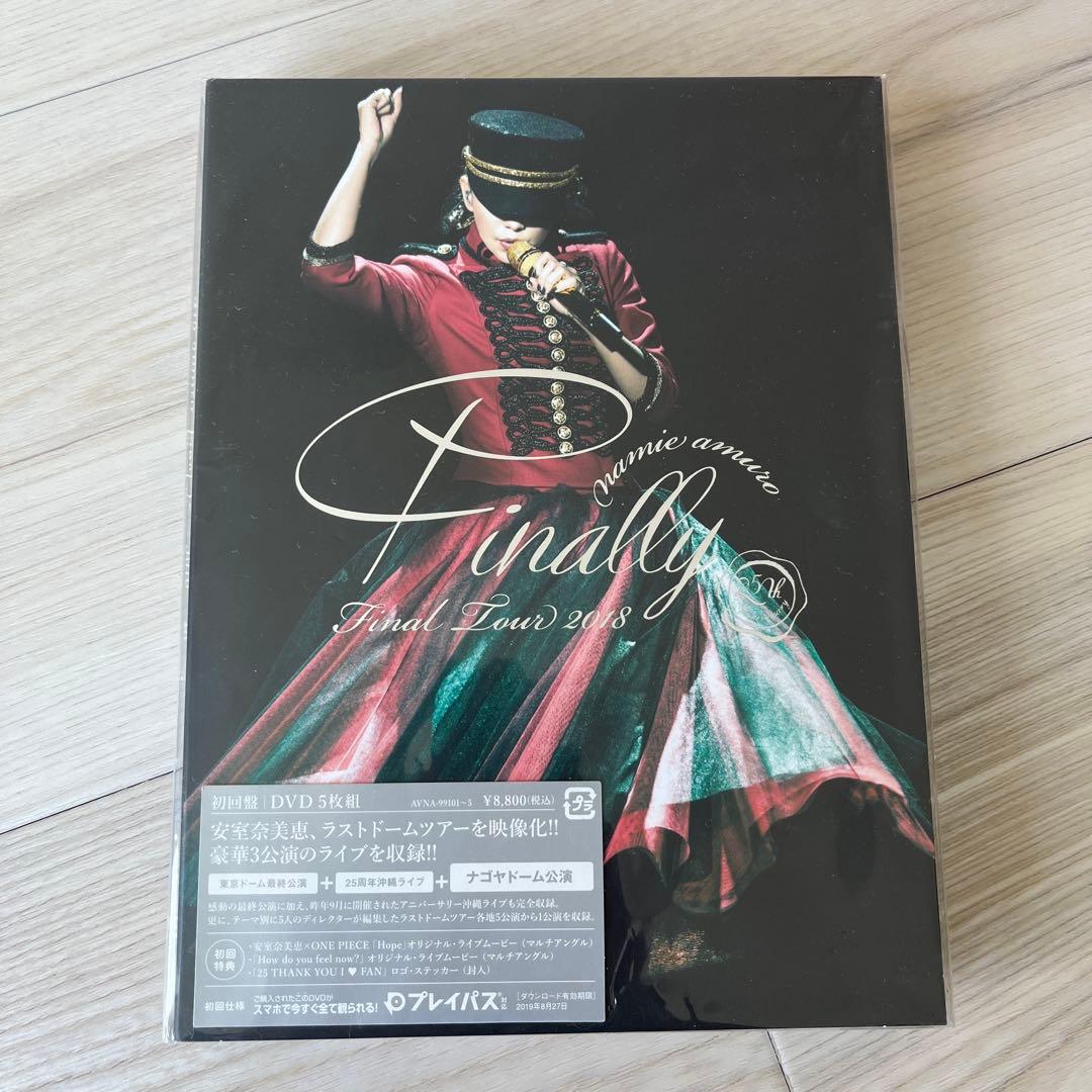 たか　安室奈美恵 初回限定盤 Finally 5公演 DVD 5枚セット