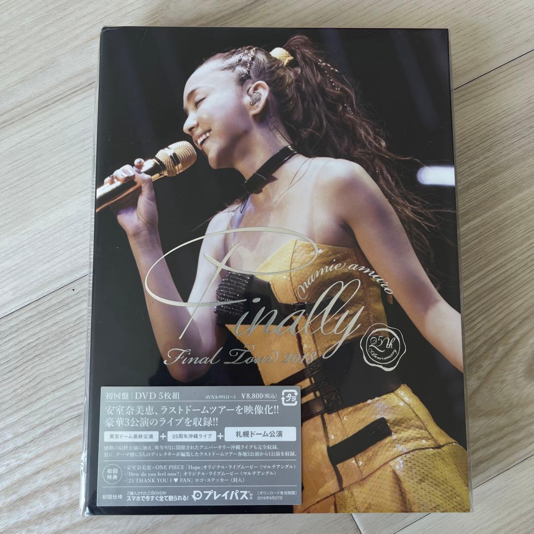 たか　安室奈美恵 初回限定盤 Finally 5公演 DVD 5枚セット