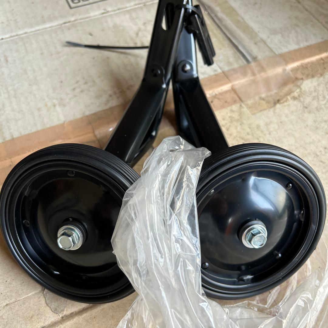 〔引き取り限定　千葉〕子供用jeep自転車　オリーブ