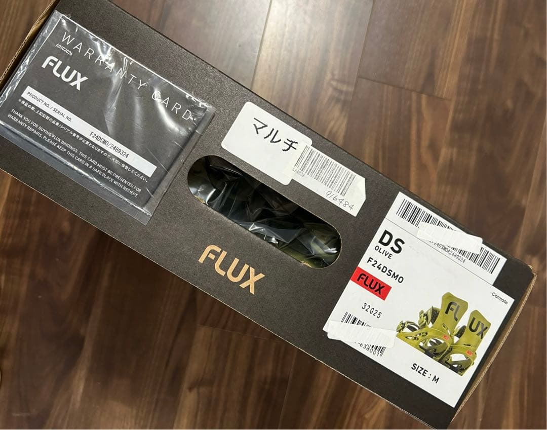 新品未使用★FLUX DS M フラックス バインディング ビンディング