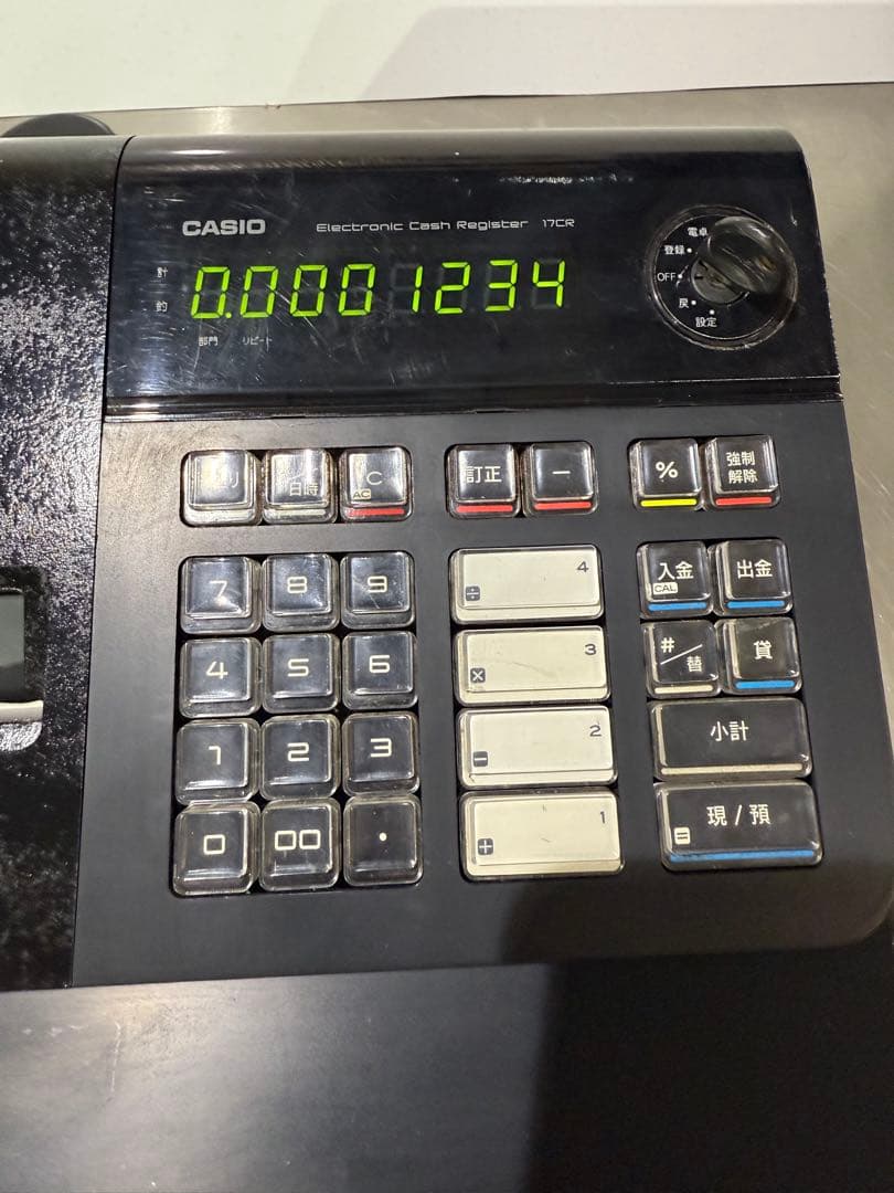 CASIO レジスター 17CR