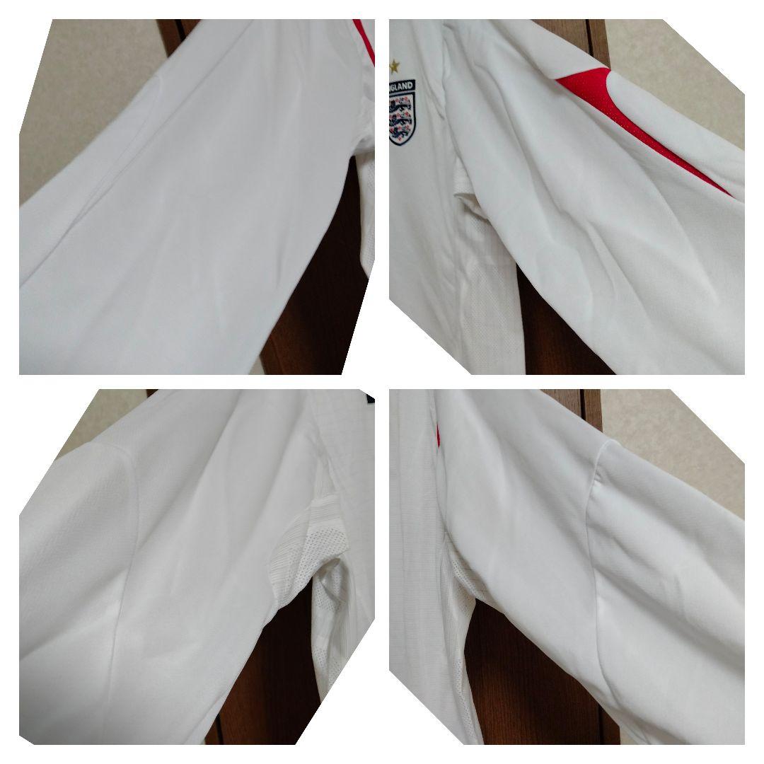 イングランド代表 ベッカム #7 長袖ユニフォーム 05/07 紙タグ付　正規品