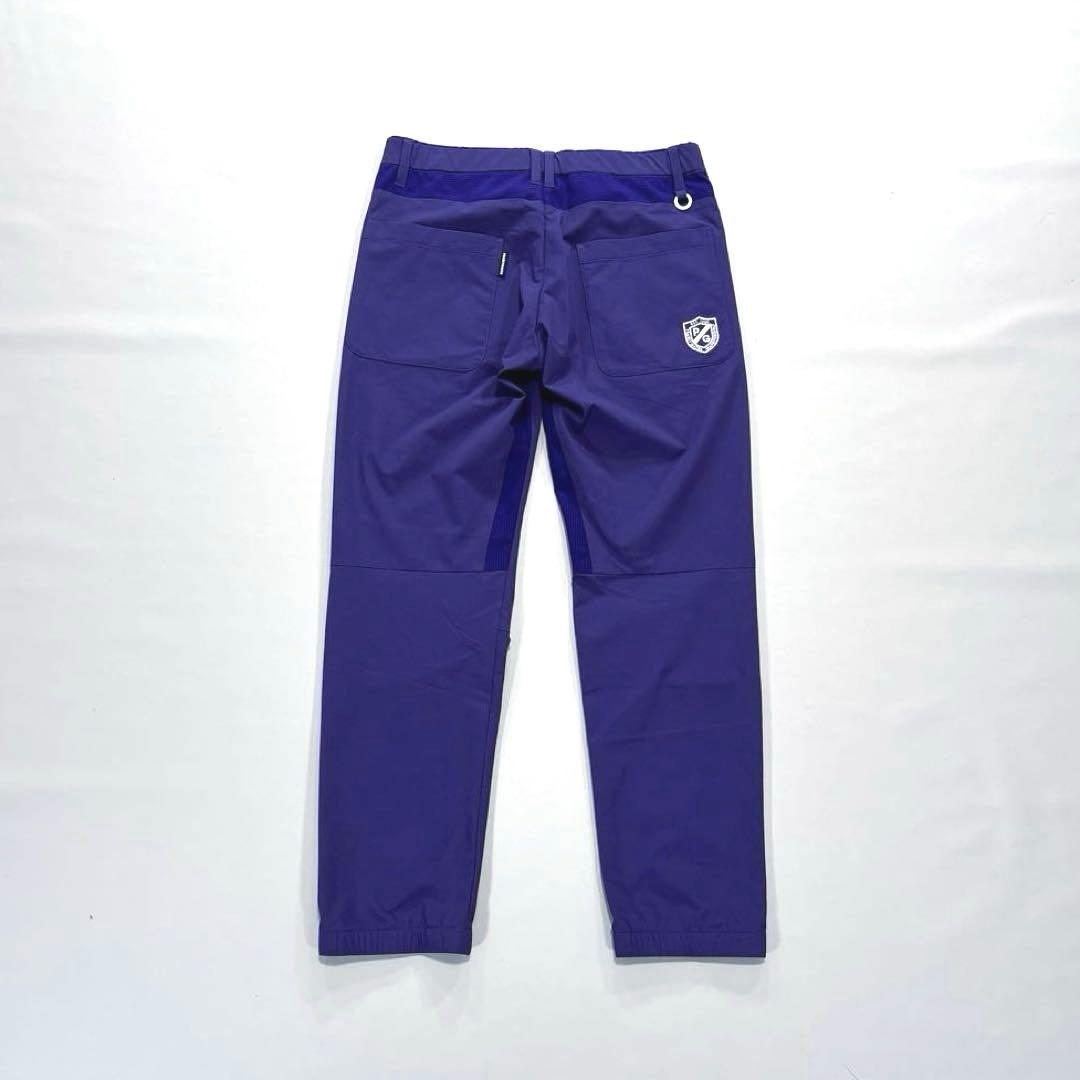 未使用品❗️ パーリーゲイツ　ロングパンツ　4/M パープル系　春夏　メンズ