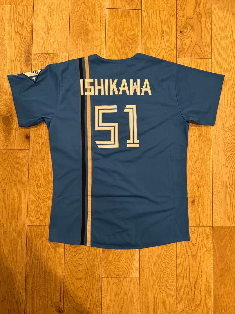 北海道　日本ハム　ファイターズ　レプリカ　ユニフォーム　石川　直也
