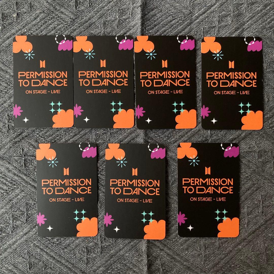 P.T.D BTS Target US アメリカ 限定 ターゲット セット7枚