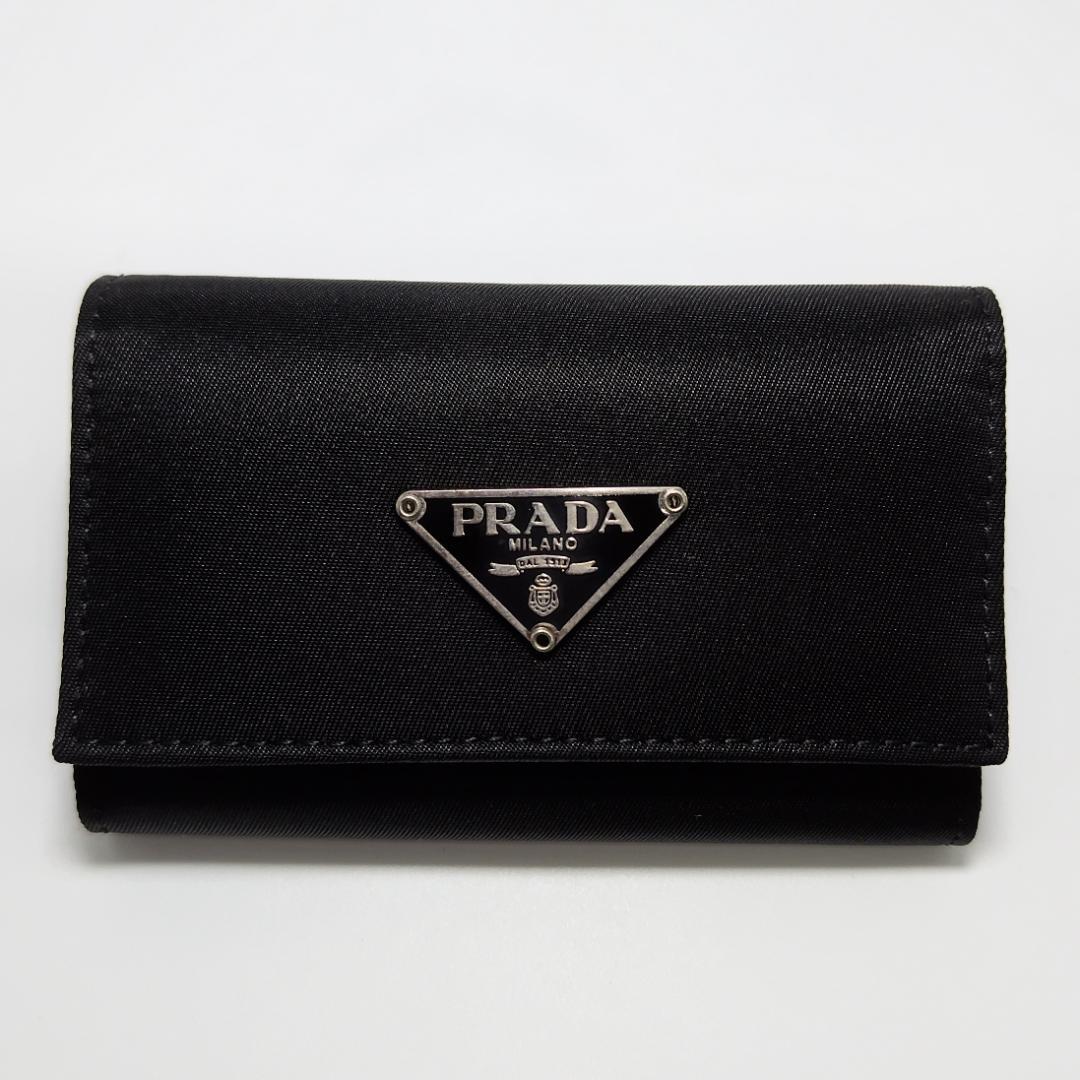 PRADA プラダ テスートナイロン6連キーケース