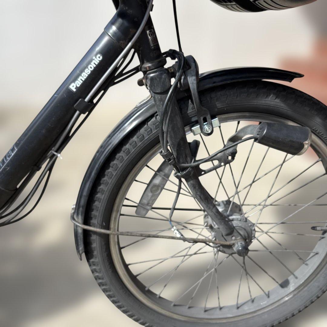 パナソニック 電動自転車 ギュットミニ　前後チャイルドシート付き　12Ah