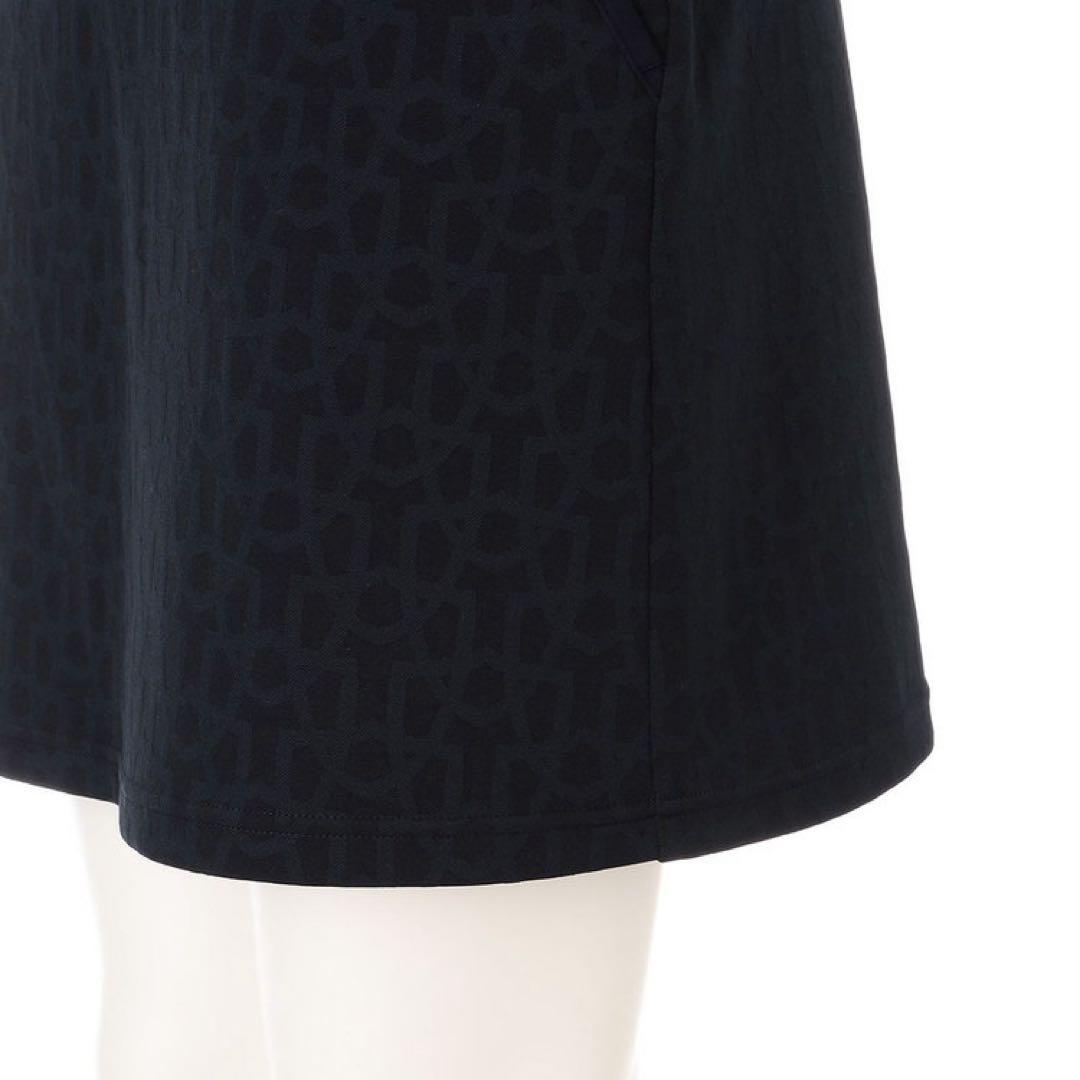 【新品・タグ付き】Felisi レディース モノグラムスカート ネイビー S