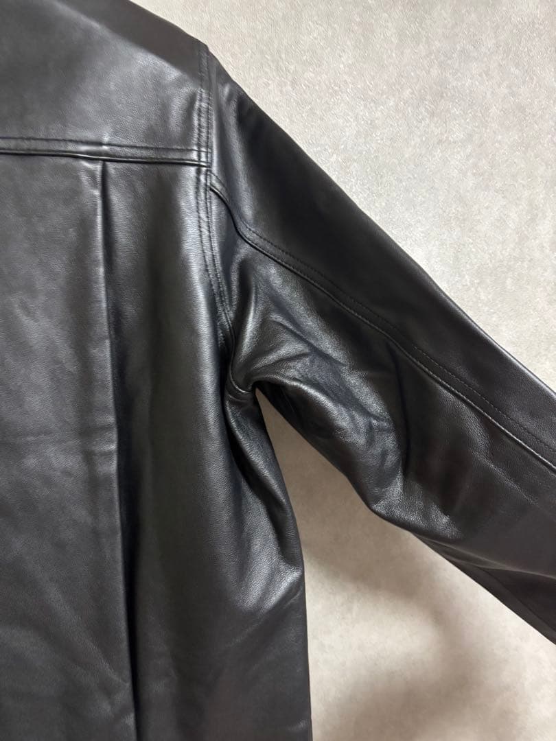 Levi’s PREMIUM BLACK レザージャケット　typeⅡ xs