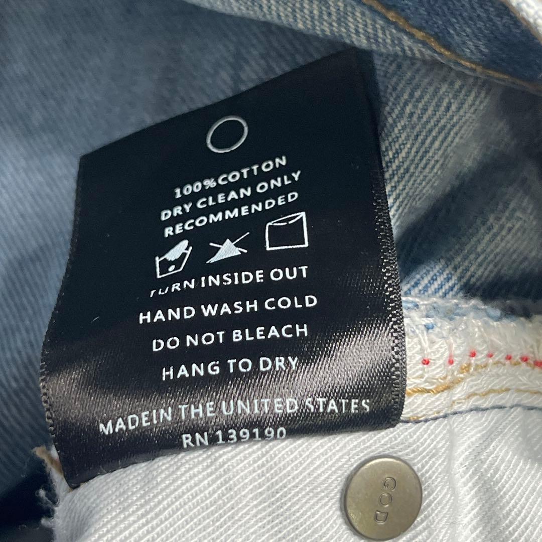 Fear of godスキーニーデニム　ダメージ加工　サイズ30