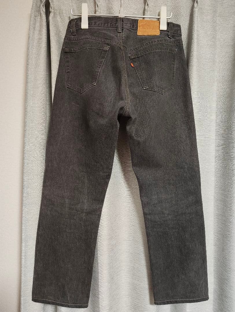 き*ん様 希少！84年！ Levi's 501-0658 先染めブラック 内股シ