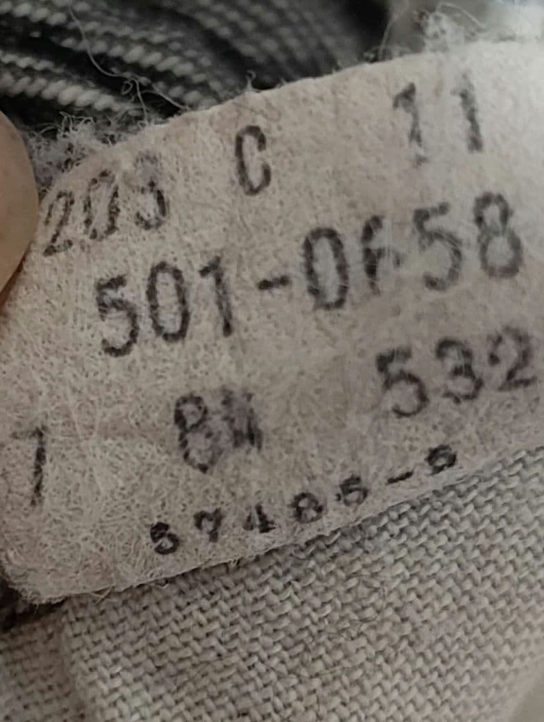 き*ん様 希少！84年！ Levi's 501-0658 先染めブラック 内股シ