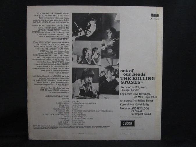 ROLLING STONES★Out Of Our Heads UK Open