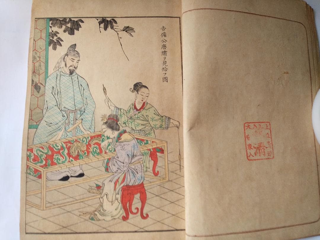 工藝新図 上下 2冊揃 田中幽峯 著 山田芸艸堂 明治二十五年 彩色木版刷 図案