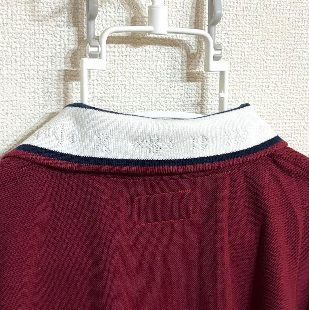 新品 タグ付き adabat メンズ ポロシャツ ゴルフウェア 半袖 L